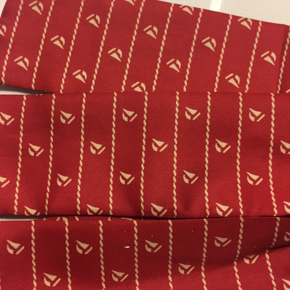 40 inch sailboat tie silk